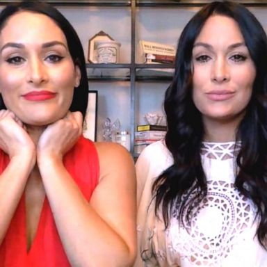 VIDEO: Sisters Nikki and Brie Bella share what it's like being pregnant at the same time