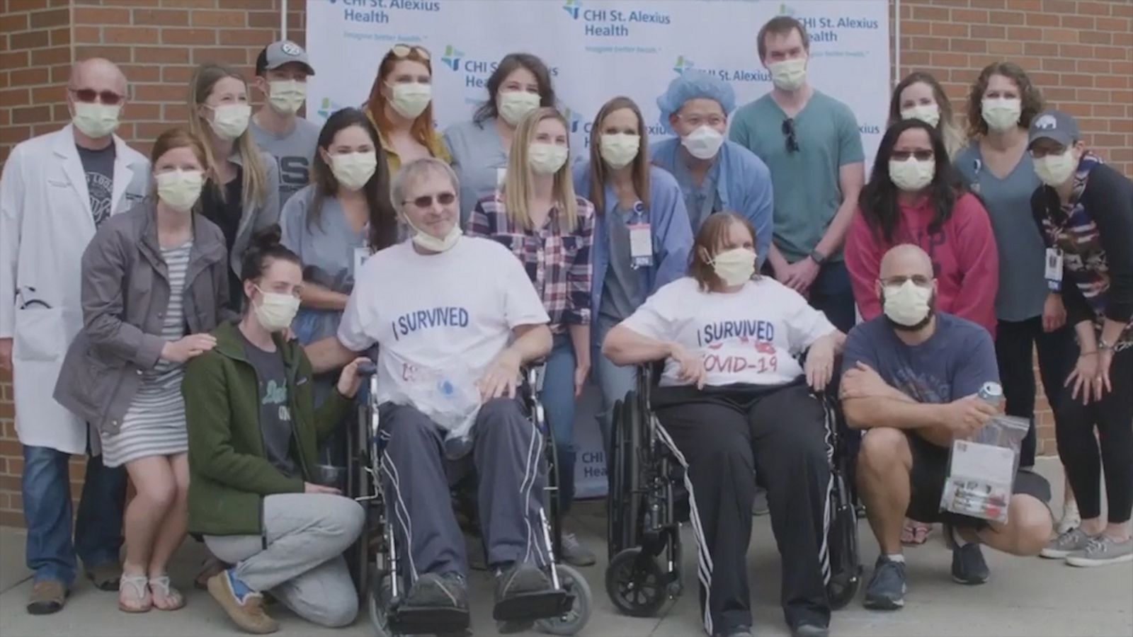 VIDEO: North Dakota couple given plasma treatment for COVID-19 recover and leave hospital