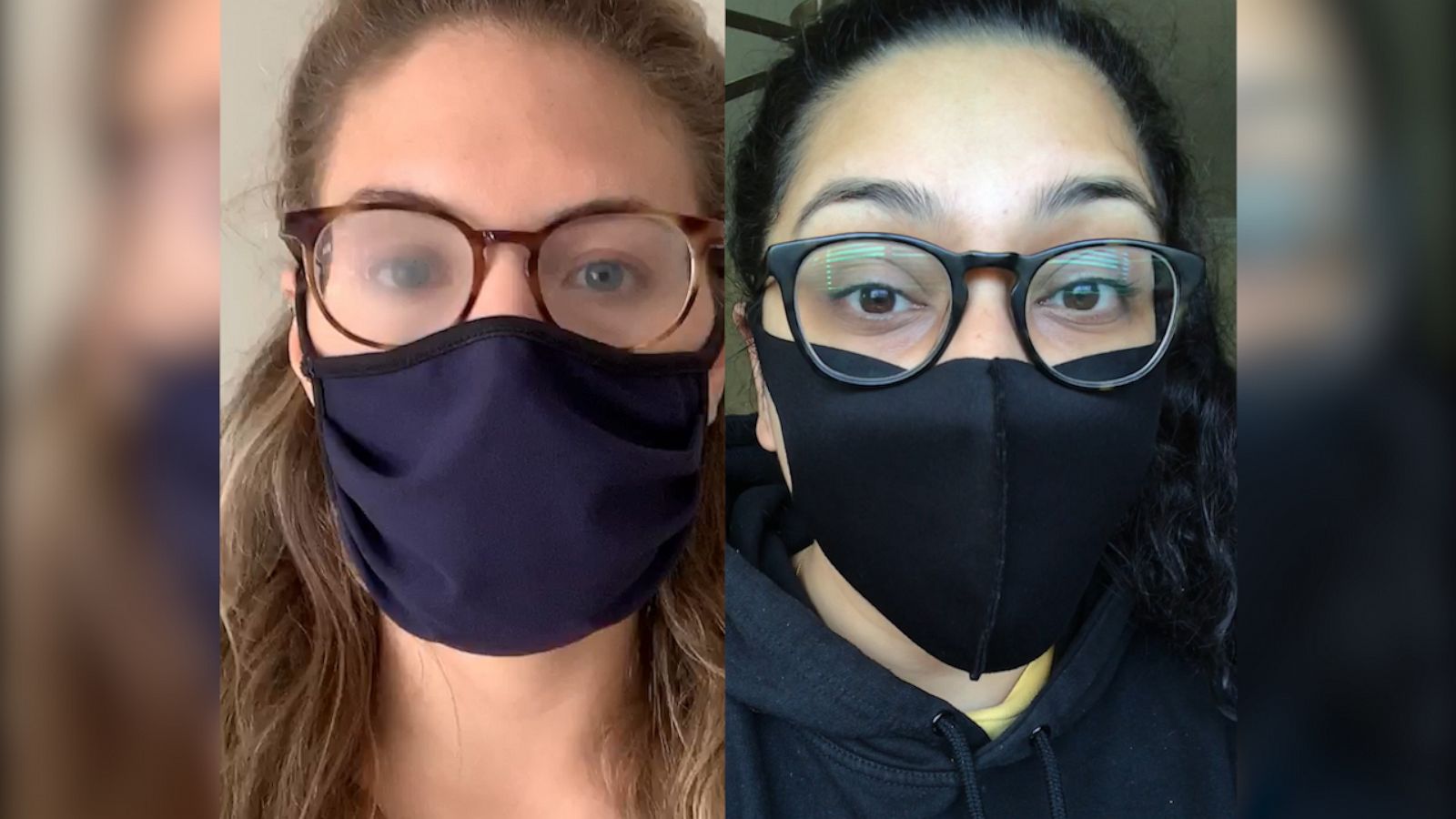 VIDEO: How to wear a face mask without your eyeglasses fogging up