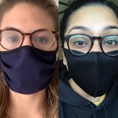 VIDEO: How to wear a face mask without your eyeglasses fogging up 