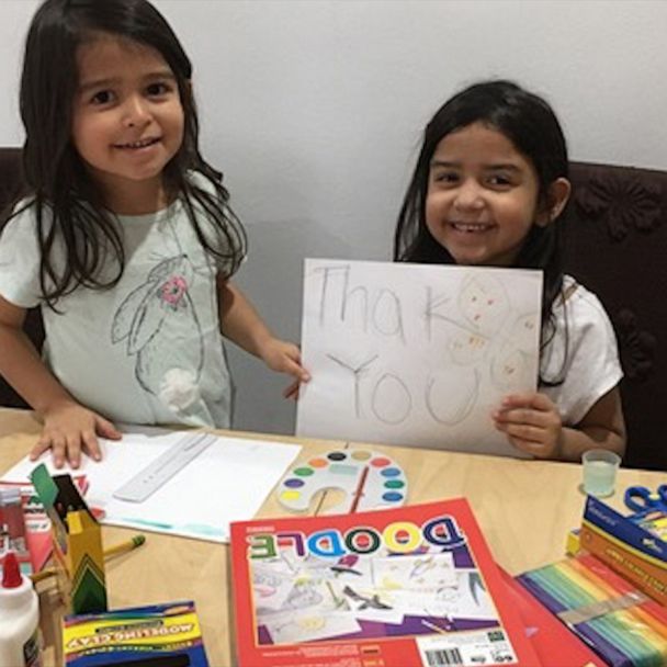 Los Gatos teen raised $900, donated 110 art kits to children's