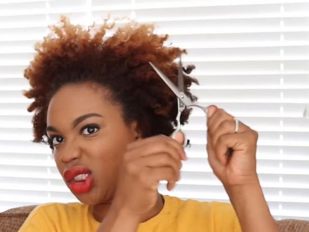 Here's how to cut your own natural hair according to experts - Good Morning  America