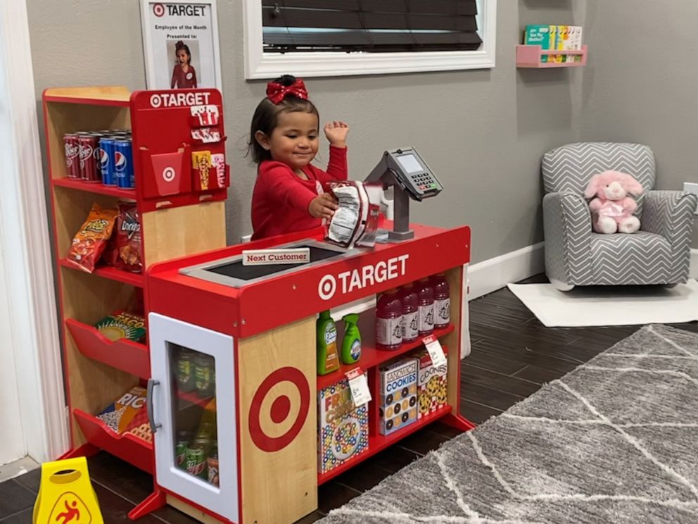 This dad built his daughter mini Starbucks and Target toy sets to