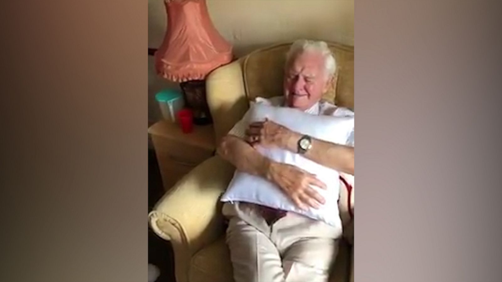 VIDEO: This veteran had the sweetest reaction to his caregiver’s gift