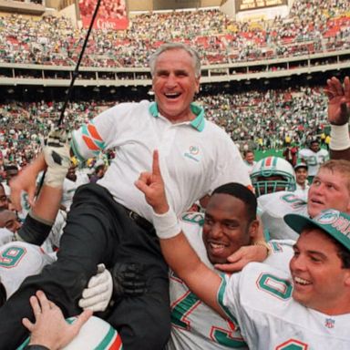 VIDEO: Tributes pour in for legendary NFL coach Don Shula