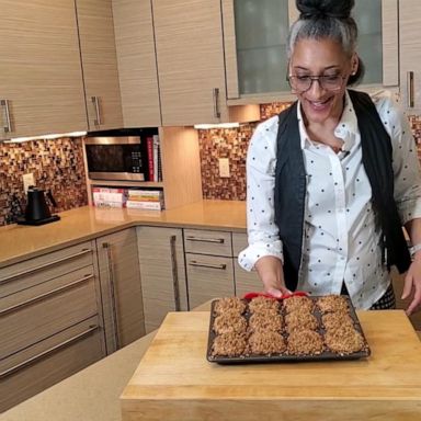 VIDEO: Carla Hall’s muffin recipe puts a twist on PB&J