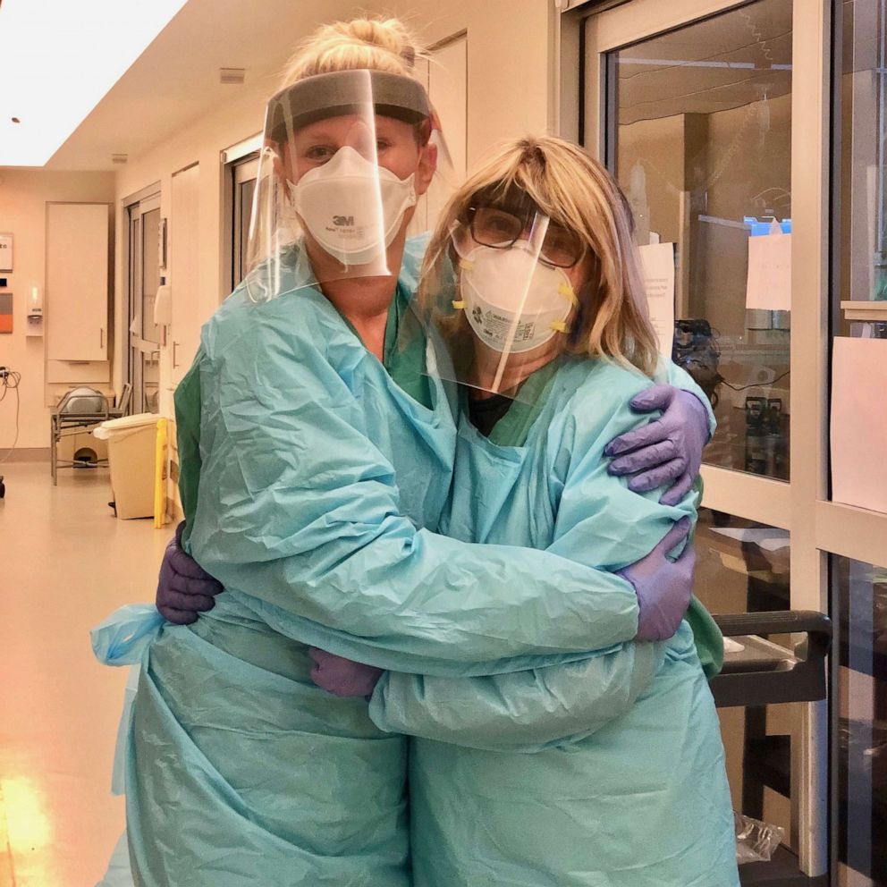 VIDEO: This mom and daughter nurse duo are working together to fight COVID-19 
