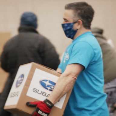 VIDEO: Subaru provides 50 million meals to food banks across the country