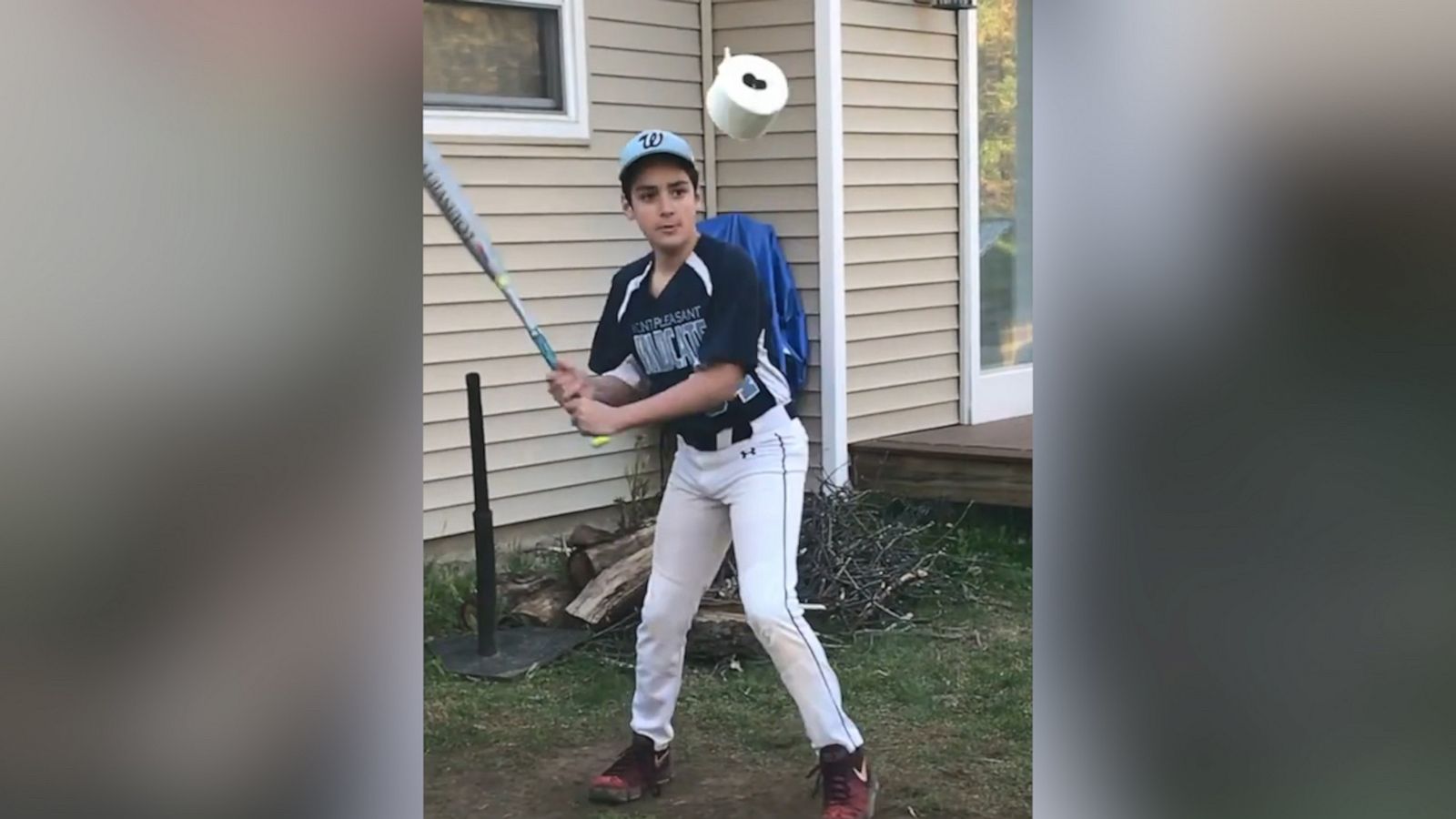 VIDEO: Little league team practices from a ‘distance’ and sends message to stay home
