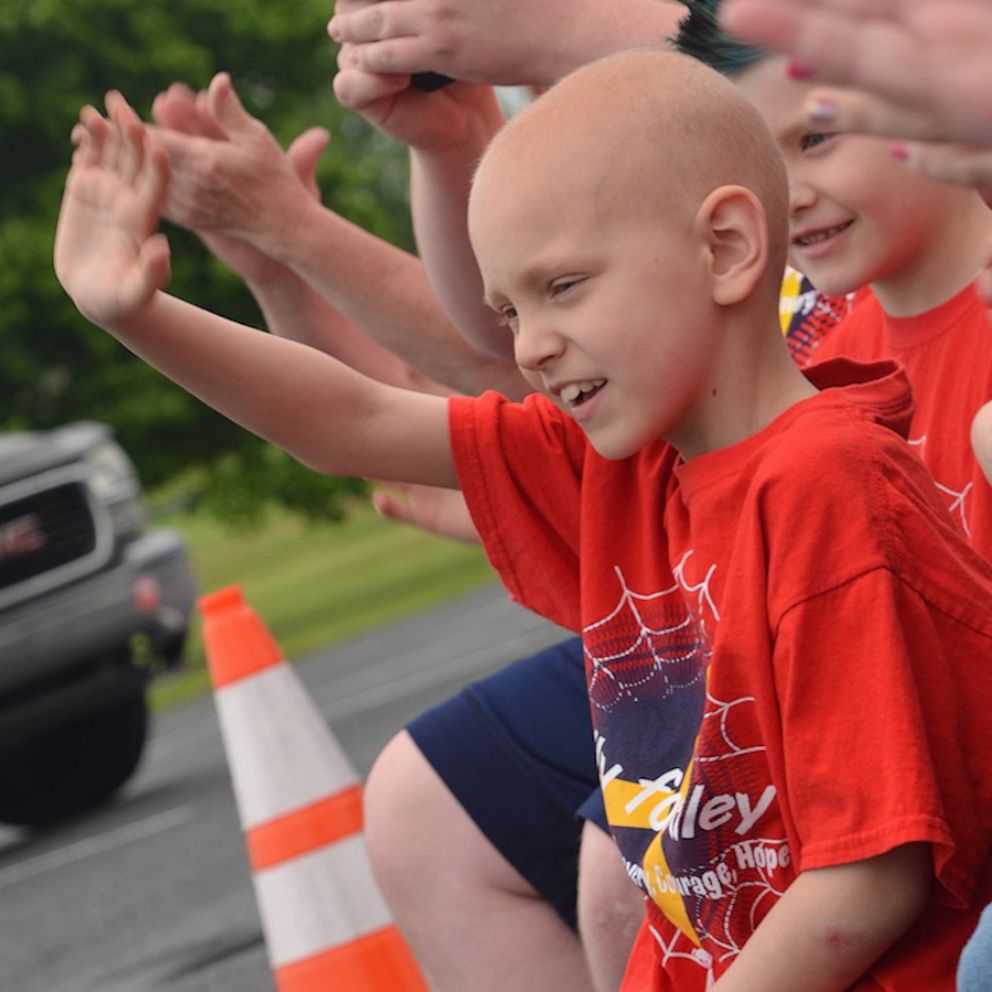 VIDEO: Surprise birthday for 8-year-old fighting cancer draws 651 vehicles