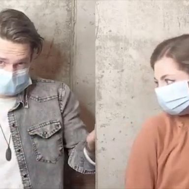 VIDEO: Couple creates music video to promote public safety during the pandemic 