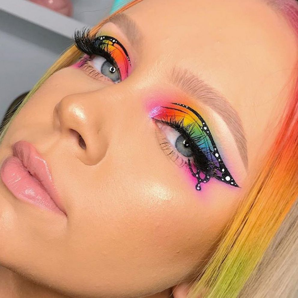 VIDEO: We are over the rainbow for this colorful eyeliner tutorial 
