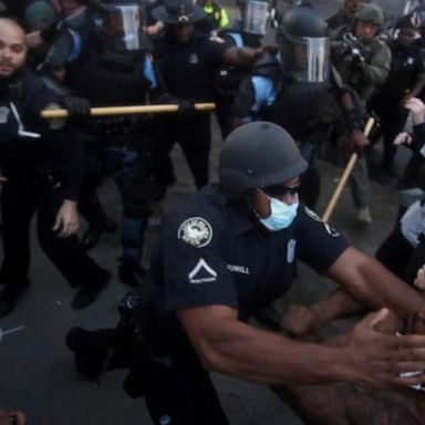 VIDEO: Tens of thousands join George Floyd's family in Houston for peaceful protest