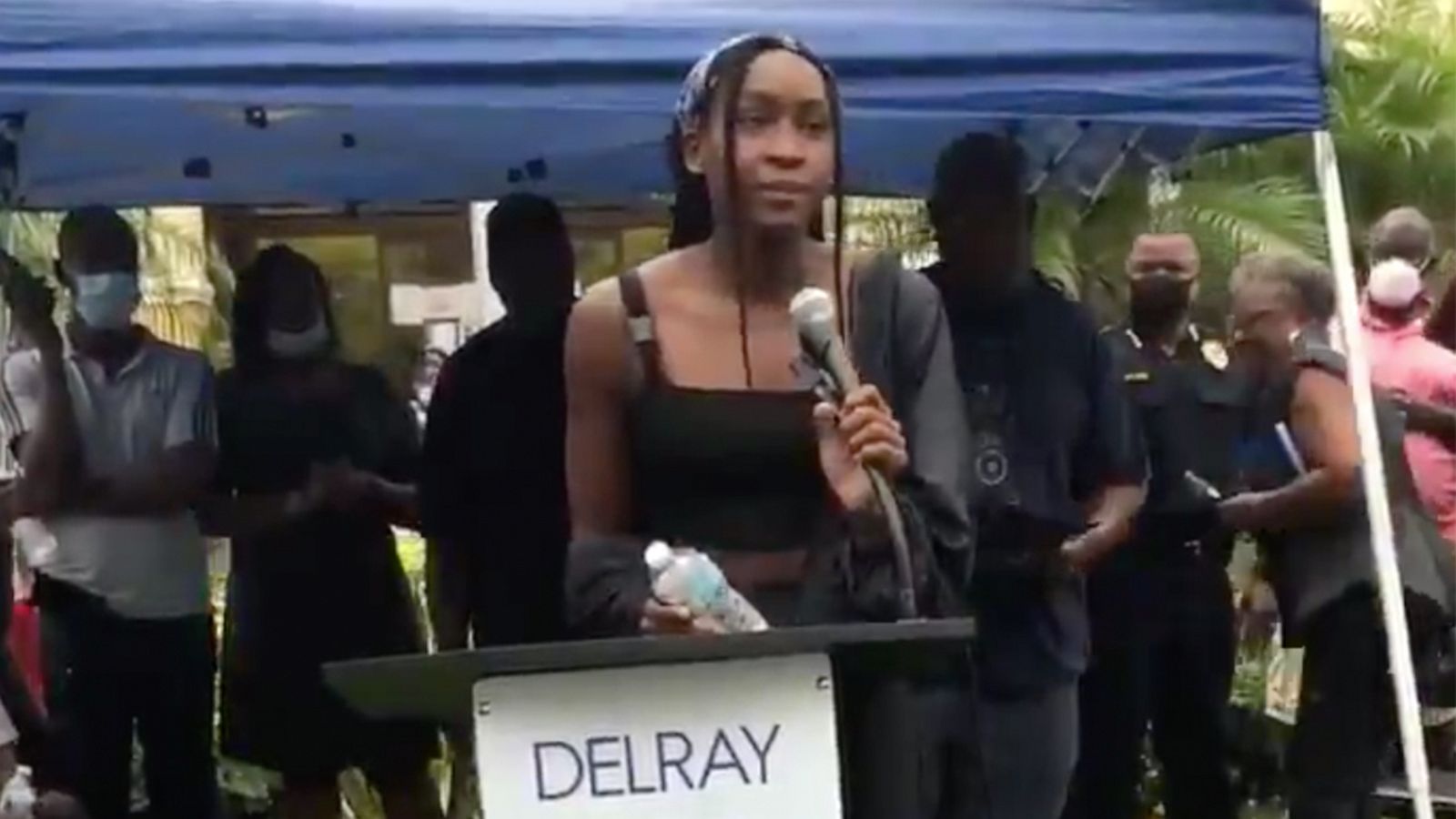 VIDEO: Coco Gauff delivers moving speech at Black Lives Matter rally in her hometown