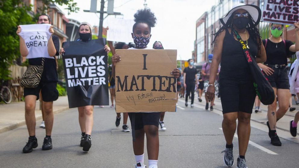 Young people join the fight against racism Video - ABC News