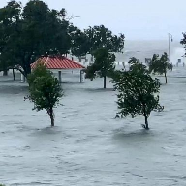 VIDEO: Tropical Storm Cristobal slams into Gulf Coast