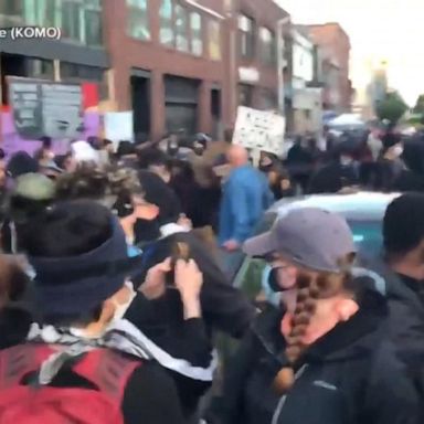 VIDEO: Protests sweep the nation as some protesters call to 'defund police'