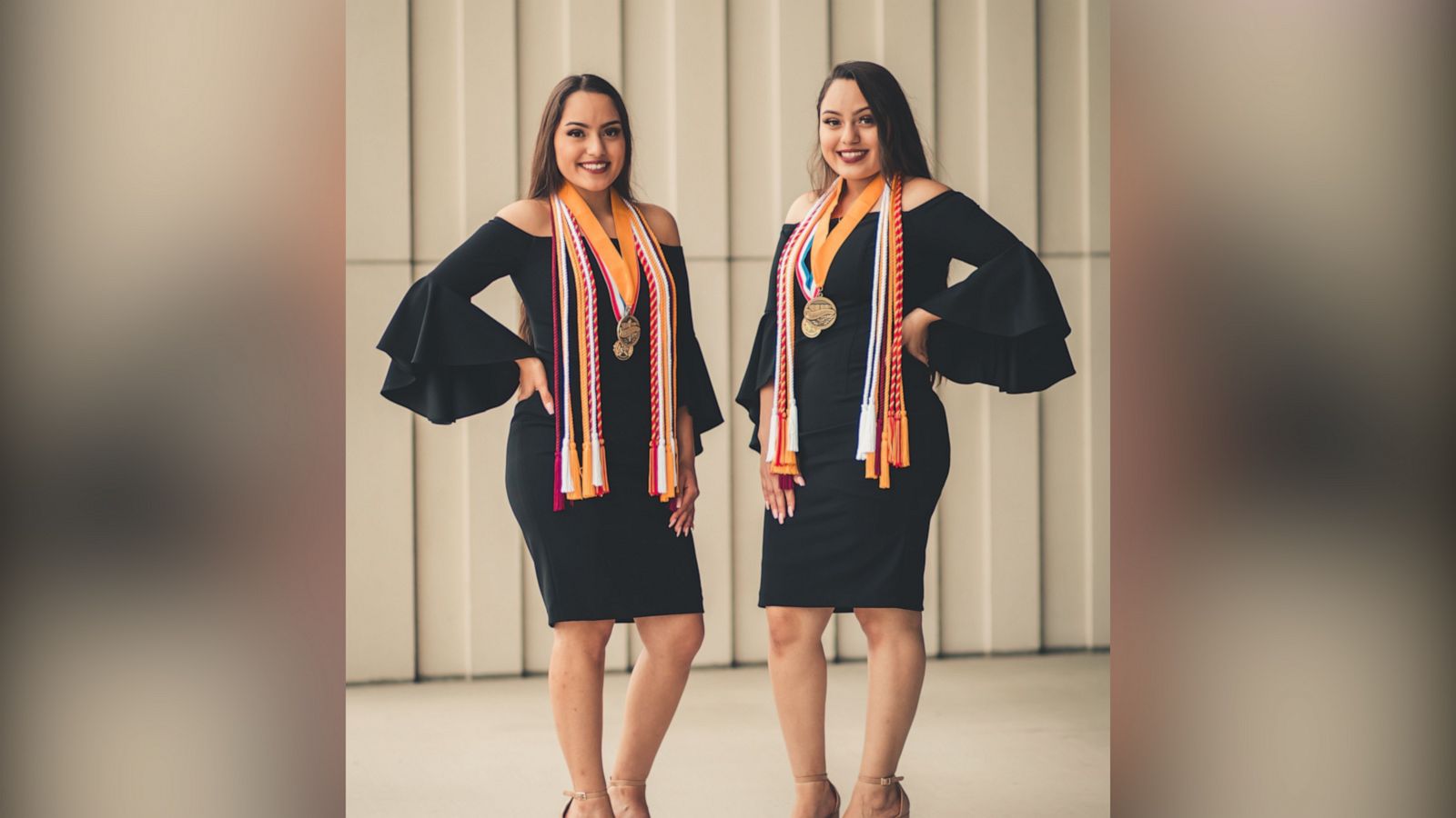 VIDEO: Twins sisters become valedictorian and salutatorian