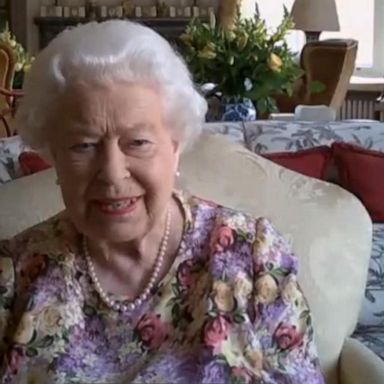 VIDEO: Queen Elizabeth joins video call as she works from home