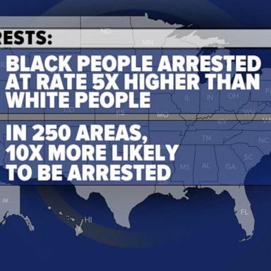 VIDEO: Police arrests nationwide reveal racial disparity