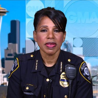 VIDEO: Seattle Police Chief Carmen Best reacts to protesters' autonomous takeover