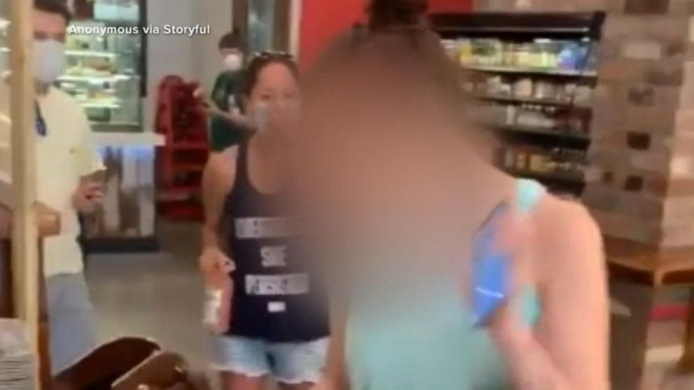 VIDEO: Maskless woman coughs on customer in New York City bagel shop