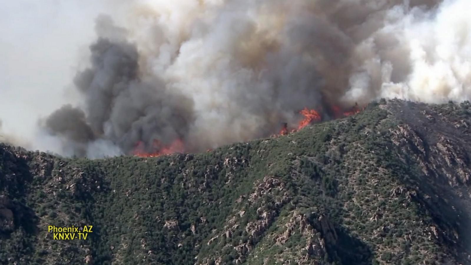 VIDEO: 3 dozen fires rage in 9 western states