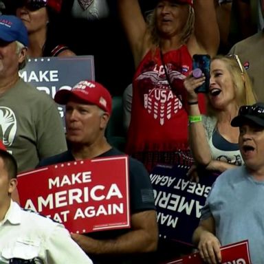 VIDEO: Supporters attend Trump’s Tulsa rally, many not wearing masks