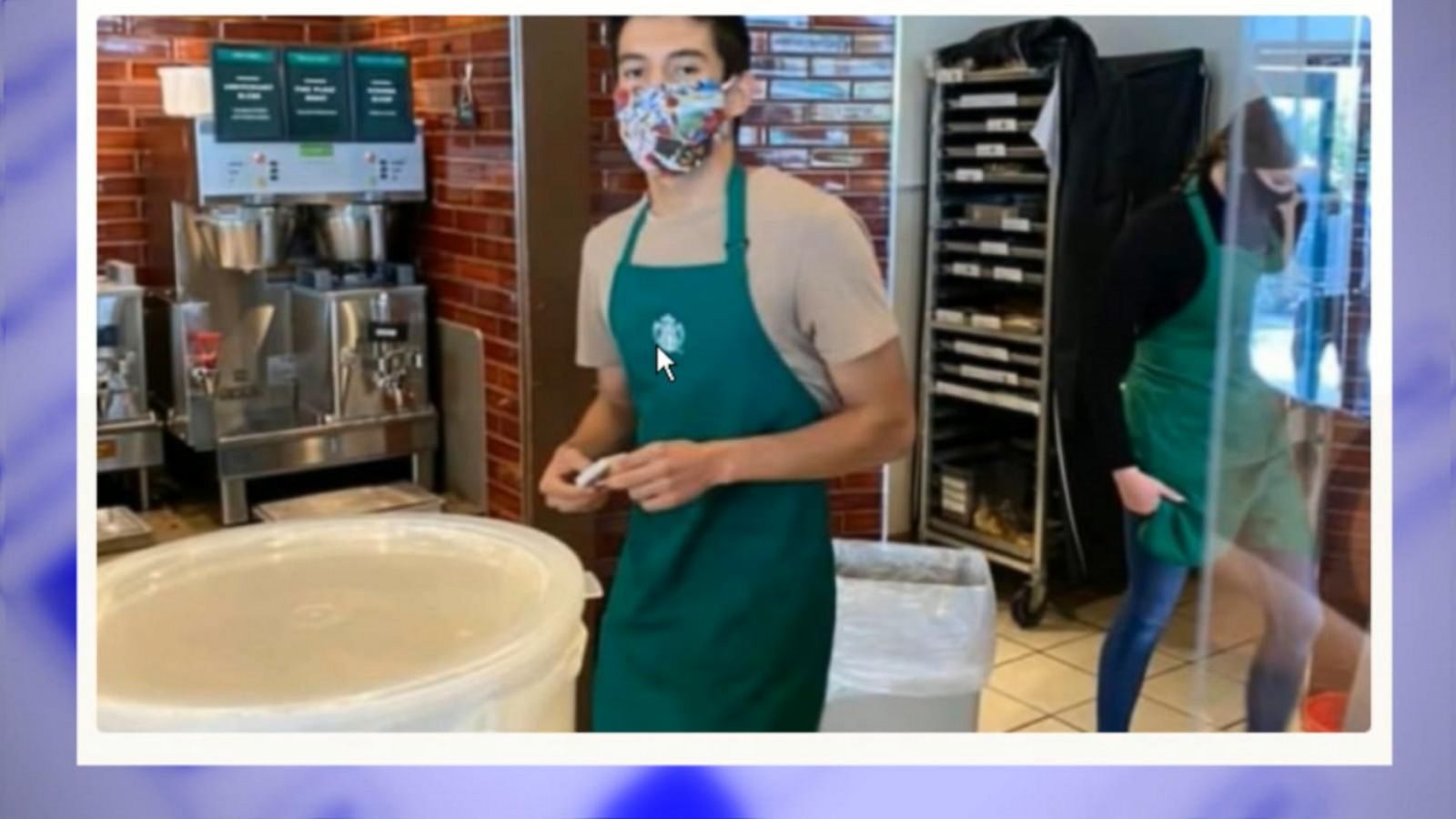 VIDEO: Starbucks barista gets $80K in virtual tips for asking customer to wear mask