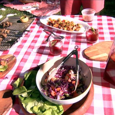 VIDEO: Eric Adjepong shares recipes for a pop-up picnic 