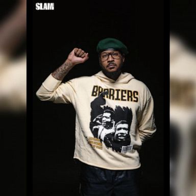 VIDEO: Carmelo Anthony serving as guest editor-in-chief for Slam Magazine