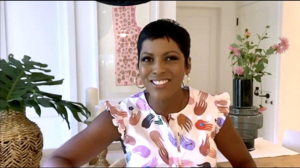 Tamron Hall shares what it's been like hosting her show from home | GMA