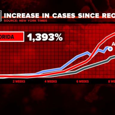 VIDEO: COVID-19 hotspot states urged to pause reopenings