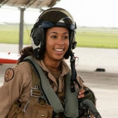 VIDEO: Madeline Swegle makes history as US Navy’s 1st Black female fighter pilot