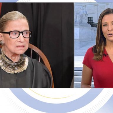 VIDEO: Ruth Bader Ginsburg hospitalized for possible infection