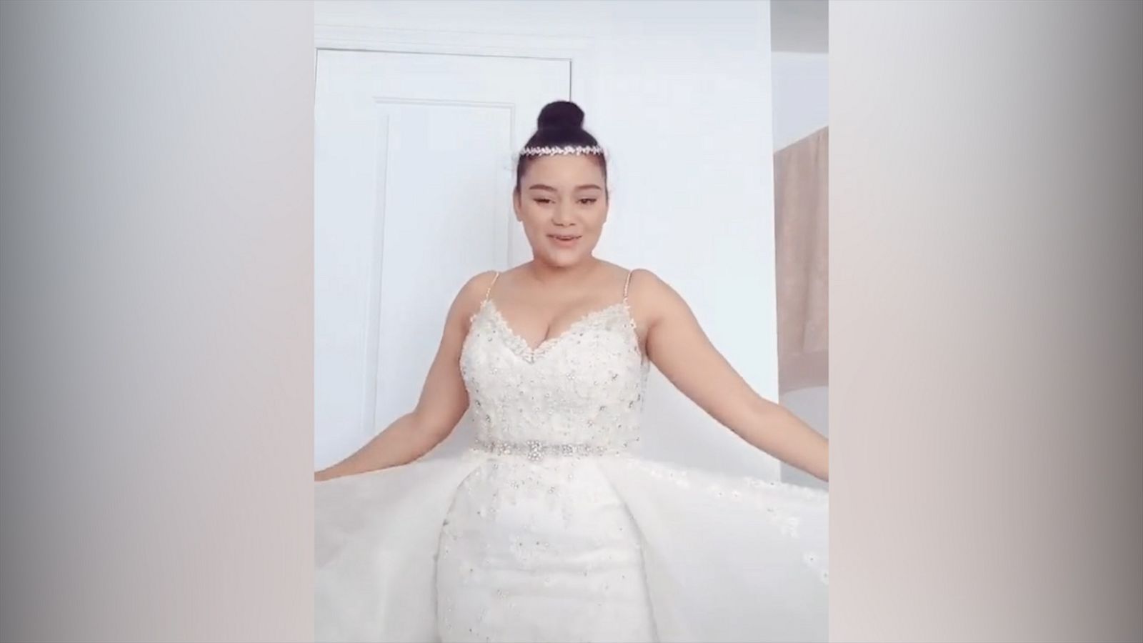 VIDEO: We can’t get over these wives surprising their spouses in their old wedding dresses