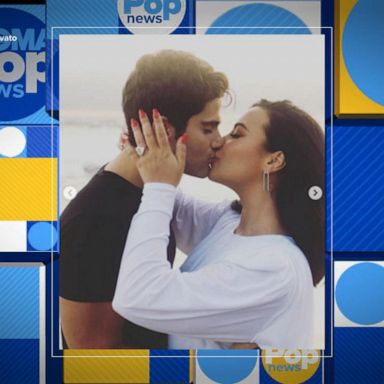 VIDEO: Demi Lovato engaged to actor Max Ehrich