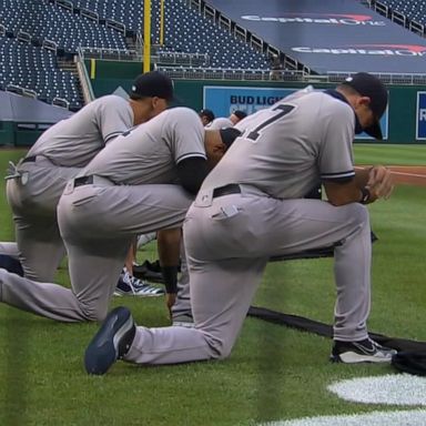 VIDEO: Baseball returns with no fans in the stands