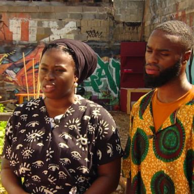 VIDEO: Couple turns abandoned lot into community garden