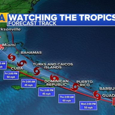 VIDEO: Tropical Storm Isaias expected to form 