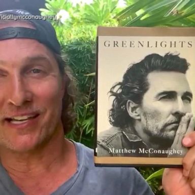 VIDEO: Matthew McConaughey announces new book ‘Greenlights’