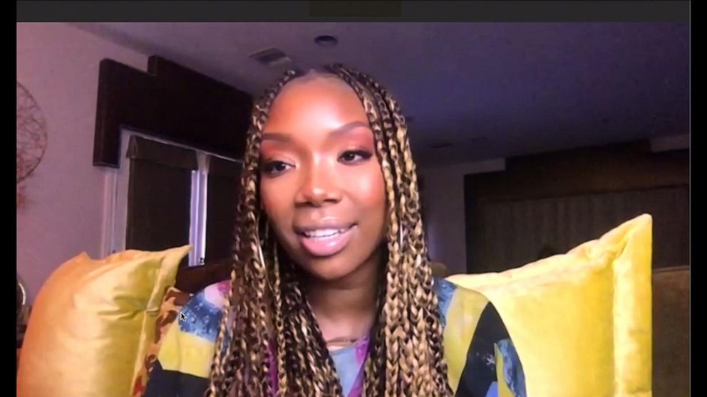 Brandy On Emotional New Album Video Abc News