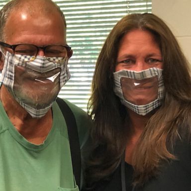 VIDEO: Woman crafts clear ‘window’ face mask to safely communicate with deaf co-worker