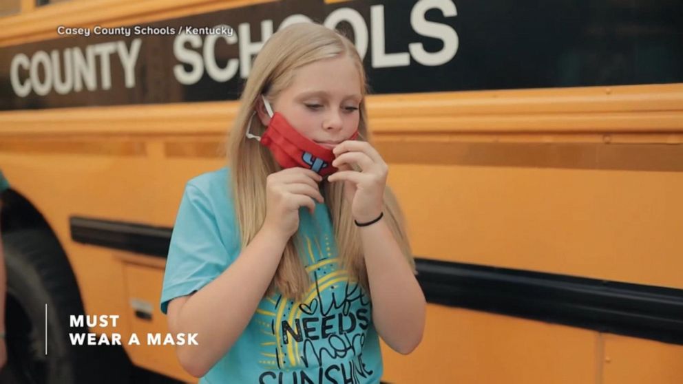VIDEO: School buses adapt to keep kids safe during COVID-19 crisis