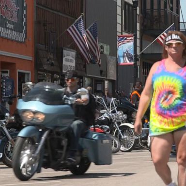 VIDEO: Sturgis rally draws massive crowd as COVID-19 cases increase in US