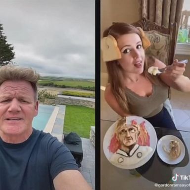 VIDEO: Gordon Ramsay takes on home chefs in viral TikTok videos