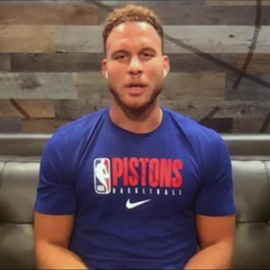 VIDEO: Blake Griffin reacts to NBA bubble