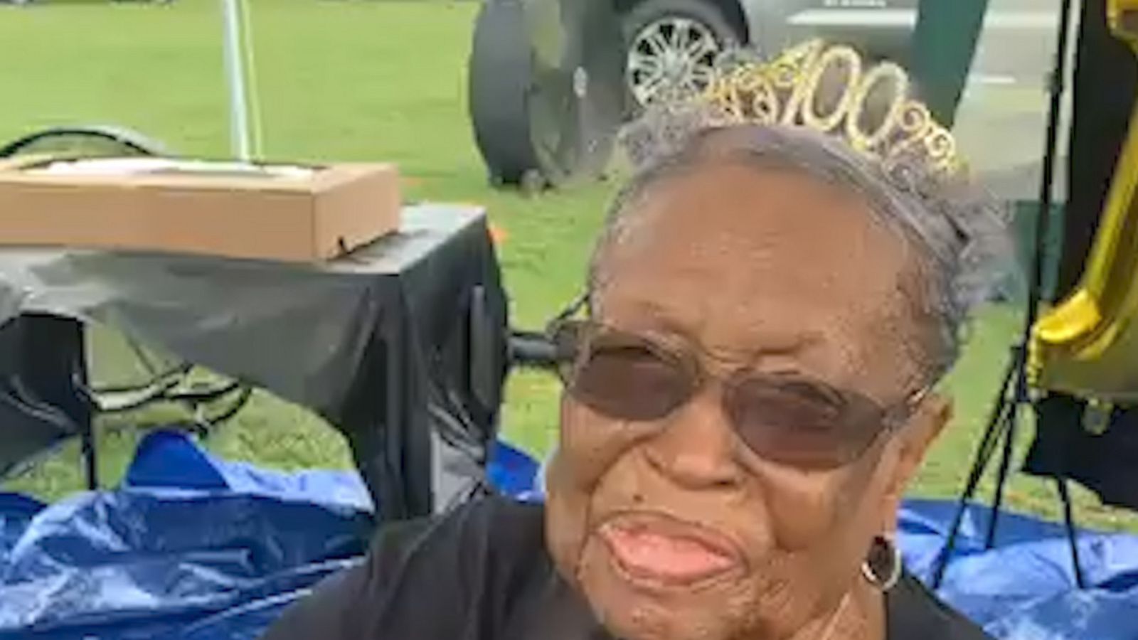 VIDEO: Great-great-great grandma with 173 family members celebrates her 100th birthday