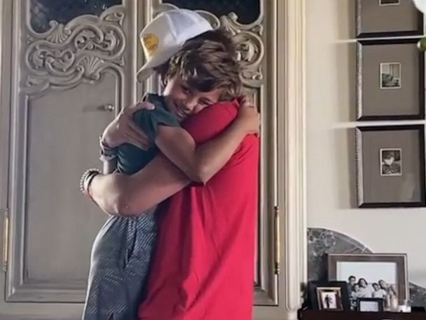 Why Luke Bryan got weepy during son Tate's 10th birthday surprise - Good Morning America