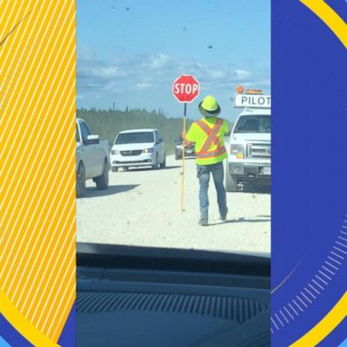 VIDEO: Dancing traffic controller brightens drivers’ day